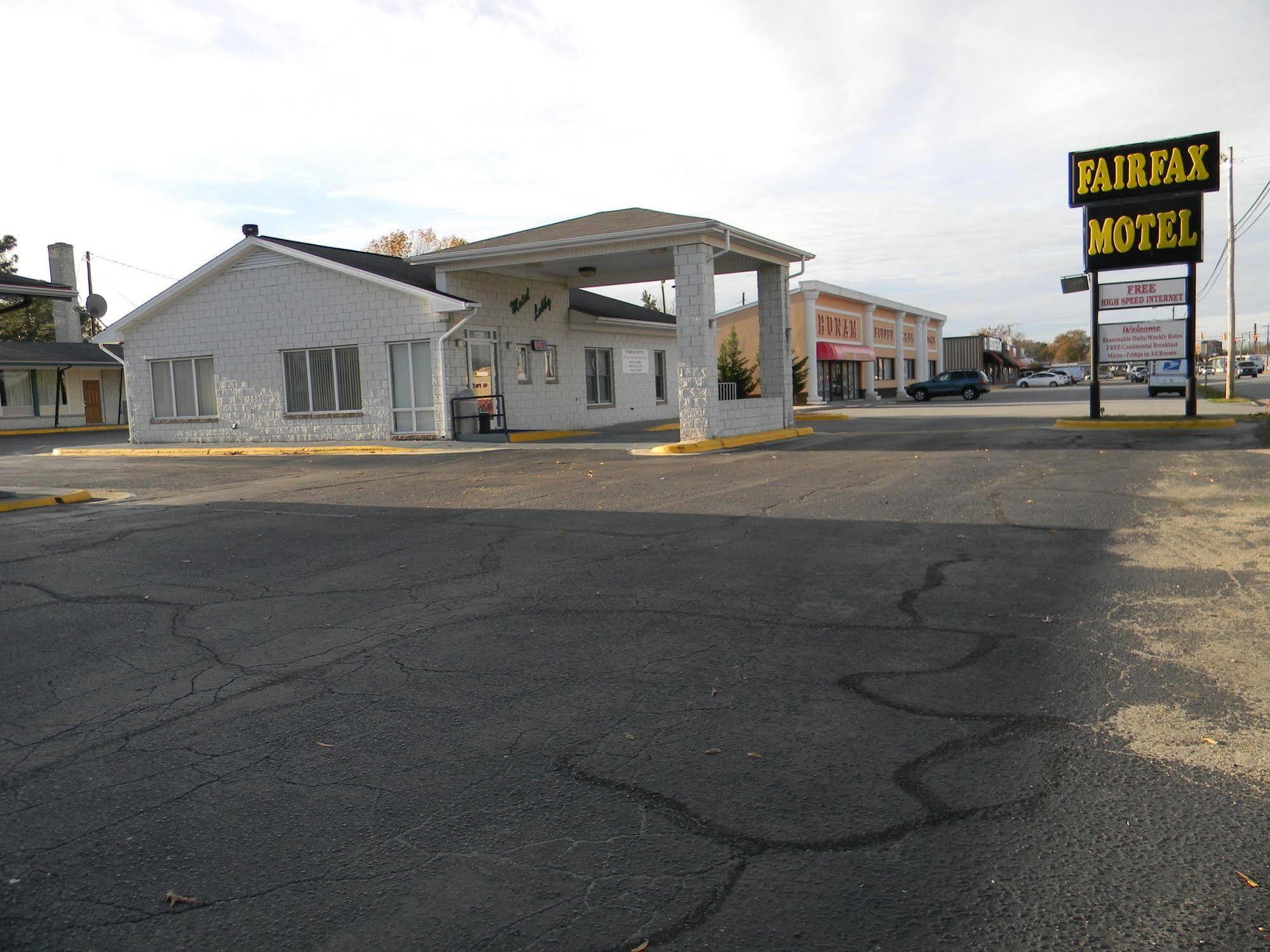 Fairfax Motel Roanoke Rapids Eksteriør bilde